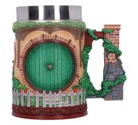 Nemesis Now Chope Le Seigneur des Anneaux The Shire 15,5 cm, résine, Produit sous Licence Officielle Le Seigneur des Anneaux, détails fidèles à la Shire™, coulée dans la Meilleure résine, habilement