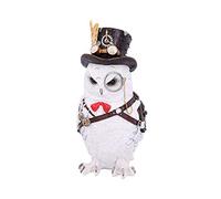 Nemesis Now Cogsmiths Chouette Blanc 23,5 cm Taille Unique