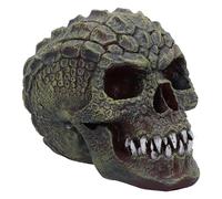 Nemesis Now Crâne Reptillien en résine Vert 13 cm