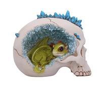Nemesis Now Crystal Grotte en Cristal Bleu 16,5 cm Vert