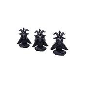 Nemesis Now Figurine Cult Cuties Three Wise Baphoboo 13 cm Noir Enfants