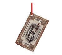 Nemesis Now Décoration à Suspendre Harry Potter Poudlard Express 9,5 cm, crème