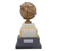Nemesis Now Décoration DC The Daily Planet 22 cm, résine, Produit sous Licence Officielle, Superman The Daily Planet Tower, Superman Comics Décoration d'intérieur, moulée dans la Meilleure résine,