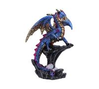 Nemesis Now Den Defender Figurine dragon peinte à la main Bleu