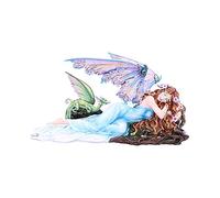 Nemesis Now Dreamer 34,5 cm, résine, Bleu, Taille Unique