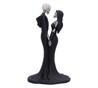 Nemesis Now Figurine Eternal Vow – Squelette en résine, peinte à la main, noir et blanc, 24 cm