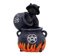 Nemesis Now Familiar Brew Brûleur d'encens à refoulement Noir 18 cm