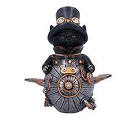 Nemesis Now Feline Invention Figurine Chat Argenté 14,5 cm