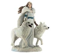 Nemesis Now Figurine Anne Stokes Gardiens d'hiver en résine Blanc 28 cm Taille Unique