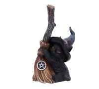 Nemesis Now Figurine de collection Protège-balai (Garde-balai) 11,5 cm Noir