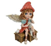 Nemesis Now Figurine de fée peinte à la main - Décoration pour étagère de jardin et maison - Automne FAE