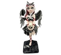 Nemesis Now Figurine de fée peinte à la main - Décoration pour étagère de jardin et maison - Shadow FAE