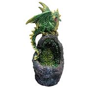 Nemesis Now Figurine de Garde en Cristal émeraude, Vert, Taille Unique