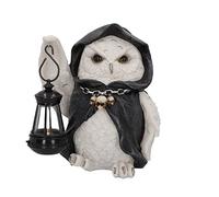 Nemesis Now Figurine de lanterne Chouette Flight Blanc 17 cm