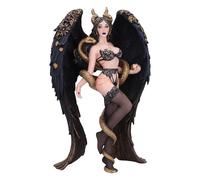 Nemesis Now Figurine Lilith La Première Tentatrice 25,5 cm, en résine, Noire, moulée dans la Plus Fine résine, Peinte à la Main