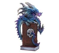 Nemesis Now Figurine, résine, Bleu, 22 cm