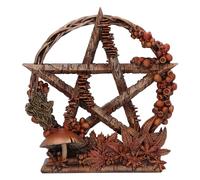 Nemesis Now Figurine Season of The Pentagramme, résine, doré/Marron (Automne), 16,5 cm