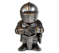 Nemesis Now Figurine Sir Fightalot Argenté 16 cm