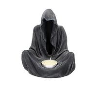 Nemesis Now Final Flame Indifférent Bougeoire Noir Polyrésine