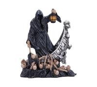 Nemesis Now Final Passage Figurine de faucheuse gothique - Statue de collection en polyrésine peinte à la main avec lanterne - 22,5 cm