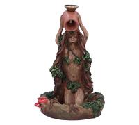 Nemesis Now Forest Maiden Brûleur d'encens à refoulement en résine 12,5 cm, Arbre Spirituel, décoration d'intérieur, coulé dans la Meilleure résine, soigneusement Peint à la Main