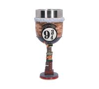 Nemesis Now Gobelet Harry Potter à plateforme 9 3/4 de 18,7 cm, en résine, produit officiel Harry Potter, gobelet à plateforme 9 3/4, verre Poudlard Express, moulé dans la résine la plus fine,
