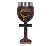Nemesis Now Gobelet Slayer Seasons in The Abyss - 20,5 cm - Résine - Produit sous licence officielle Slayer Band - Gobelet Slayer - Bande en métal - Insert en acier inoxydable - Moulé dans la