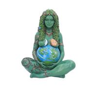Nemesis Now Grande Statue d'art Gaia - Figurine Peinte en résine - Terre mère Naturelle éthérée - 30 cm