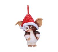 Nemesis Now – Suspension de Noël Gremlins Gizmo – Chapeau Père Noël rouge 10,5 cm