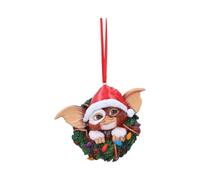 Nemesis Now Gremlins Gizmo dans Une Couronne en résine 9,5 cm, Produit sous Licence Officielle Gremlins, décoration de Noël Gremlins, moulée dans la Meilleure résine, Peinte à la Main
