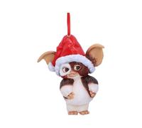 Nemesis Now Gremlins Gizmo Décoration Festive à Suspendre avec Chapeau de Père Noël Rouge 10,5 cm