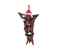 Nemesis Now Décoration suspendue festive Gremlins Mowhawk avec guirlande lumineuse Marron XL