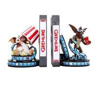 Nemesis Now Gremlins Serre-livres | Serre-livres de collection en polyrésine peinte à la main avec bande VHS Gizmo & Gremlin 18 cm