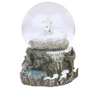 Nemesis Now Guardian of The North Lisa Parker Boule à Neige Gris 11 cm