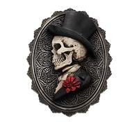 Nemesis Now Handsome Plaque murale en polyrésine Gris 24 cm 22 cm