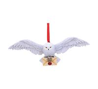 Nemesis Now Harry Potter Hedwig Décoration en Résine Festive à Suspendre Blanc 13 cm B5625T1 pour Anniversaire