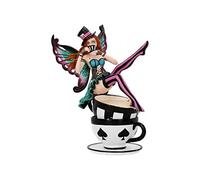 Nemesis Now Hatter Figurine en résine Bleu Sarcelle Taille Unique 16 cm