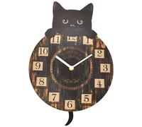 Nemesis Now Horloge Chaton 25 cm Marron