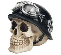 Nemesis Now Iron Cross Skull Unisexe Crâne Standard Polyrésine