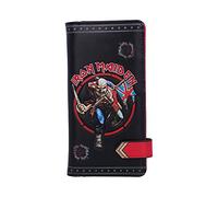 Nemesis Now Iron Maiden Eddie Trooper Porte-Monnaie en Cuir synthétique Noir sous Licence Officielle Iron Maiden, Cadeau Eddie The Trooper, spacieux et élégant, Plusieurs emplacements pour Cartes et