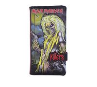 Nemesis Now Iron Maiden Killers Sac à Main gaufré, 18,5 cm, polyuréthane, Noir, sous Licence Officielle Iron Maiden