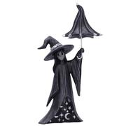 Nemesis Now Little Souls - Figurine Scintillante en résine, fantôme de sorcière avec Figurine Brolly, moulée dans la Meilleure résine, Peinte à la Main de manière Experte 18 cm
