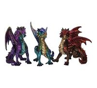 Nemesis Now Lot de 3 Figurines en résine Multicolore Taille Unique