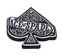 Nemesis Now – Dessous de verre Ace of Spades (Motorhead) – Lot de 4 en résine 12,5 cm Noir