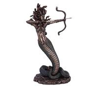 Nemesis Now - Figurine Medusa's Wrath - Déesse grecque en résine bronze 36 cm, finition polie
