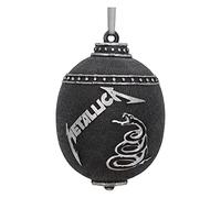 Nemesis Now Metallica Ornement décoratif à suspendre pour album Noir 10 cm Résine sous licence officielle Metallica Merch, Parfait pour tout Metalhead, moulé dans la meilleure résine, habilement peint