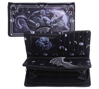 Nemesis Now Moon of Malpuss Coin Purse, Embossed Pattern, 10 x 3 x 19 cm