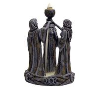 Nemesis Now Brûleur d'encens Mother Maiden & Crone en résine Noir 18 cm