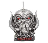 Nemesis Now Motorhead Warpig Décoration Festive à Suspendre en polyrésine Argenté 9 cm