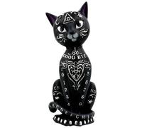 Nemesis Now Figurine de Chat Mystique en résine 26 cm Noir Taille Unique